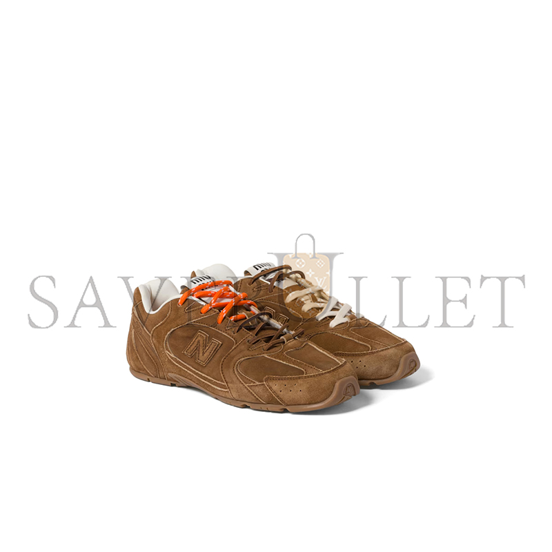 MIU MIU X NEW BALANCE 530 SL SUEDE SNEAKERS 5E165E 